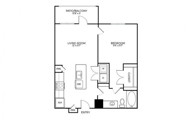 Unit 1453 1453 floor plan